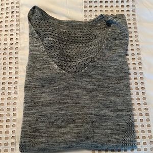Lululemon heathered v neck sweater